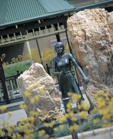 St Barbara Square And Statue - Accommodation in Surfers Paradise 0