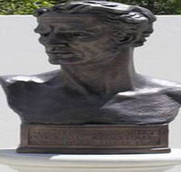 Adam Lindsay Gordon Bronze Bust - Accommodation in Surfers Paradise