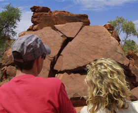 Ewaninga Rock Carvings Conservation Reserve - Accommodation in Surfers Paradise 0