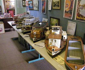 Wentworth Model Paddlesteamer Display - Accommodation in Surfers Paradise 1