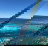 Pink Lake  Abrolhos Island Flyover - Accommodation in Surfers Paradise
