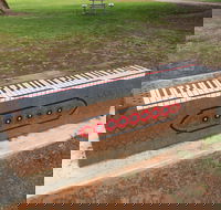 Piano Park Bench Moonta - Accommodation in Surfers Paradise