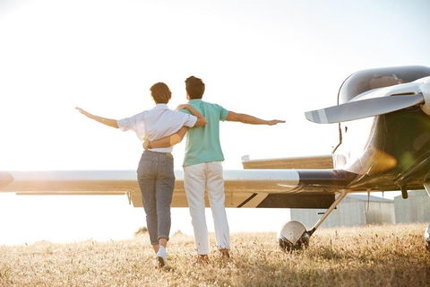 Romance Aircraft Flight + Scenic Tour + 3 Course Lunch + Beer Tasting + Hamper - Accommodation in Surfers Paradise 0