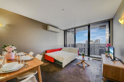 A Modern 2BR CBD Apt City Views FREE Parking - Accommodation in Surfers Paradise 3
