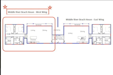 Middle River Beach House, Western House - Accommodation in Surfers Paradise 19