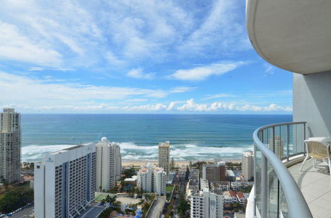 Ocean And Waterway View, 34th Floor, Chevron Renaissance - Accommodation in Surfers Paradise 0