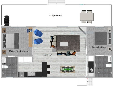 BINALONG BRAE @ Bay Of Fires Two Bedroom Both With Ensuites - Accommodation in Surfers Paradise 2