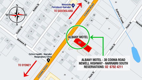 Aalbany Motel Narrabri - Accommodation in Surfers Paradise 1