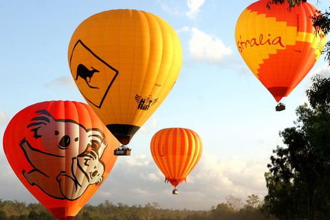 Natural Bridge & Springbrook Waterfalls Tour + Hot Air Balloon With Breakfast - Accommodation in Surfers Paradise 0